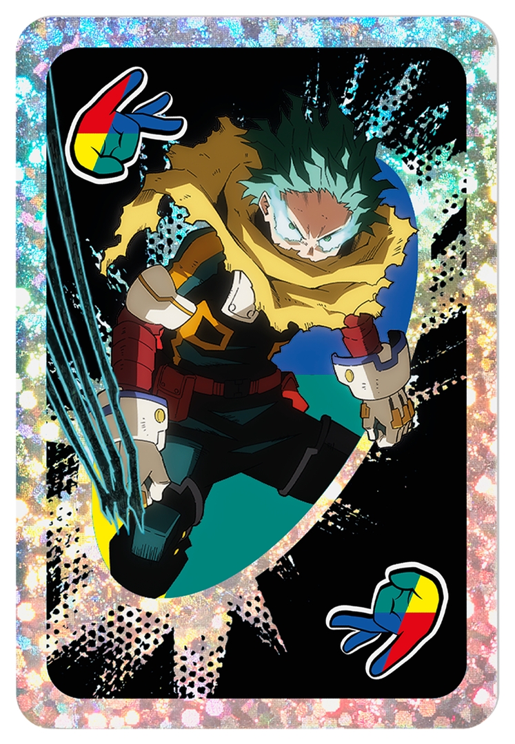 「UNO 僕のヒーローアカデミア 緑谷 出久(みどりやいずく)」