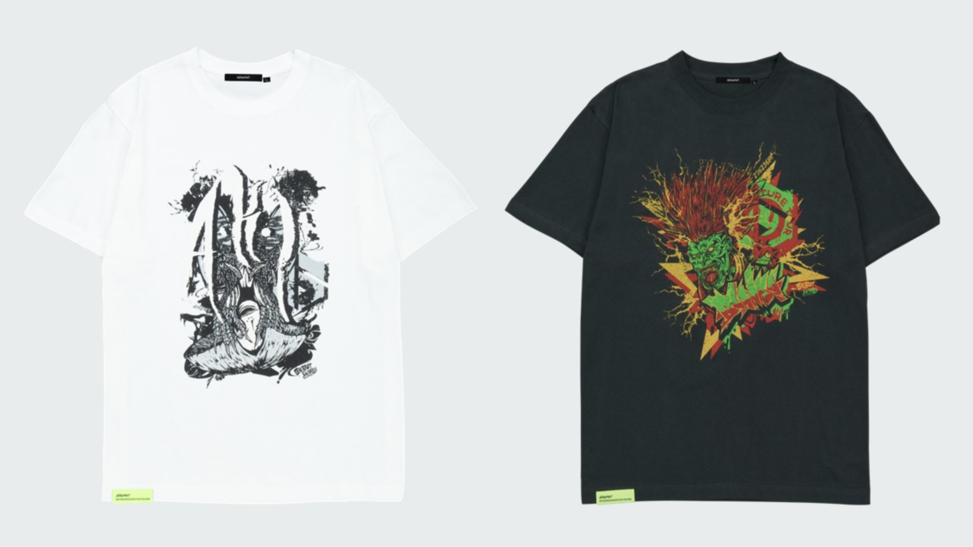 パンクキャンバスコレクション』Tシャツ（A.K.I./ブランカ）M/L/XL 価格：各5,500円