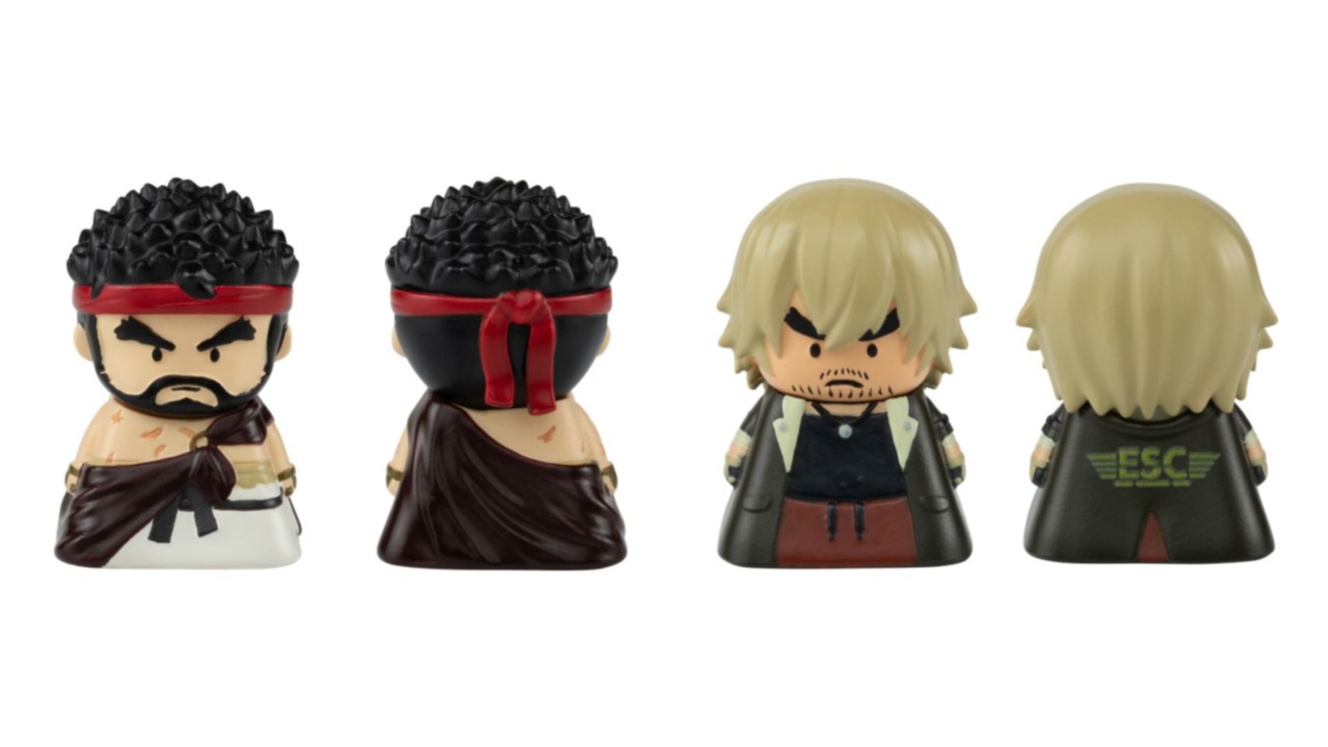 「ストリートファイター 6」3Dキーキャップ 全10種 価格：各4,400円