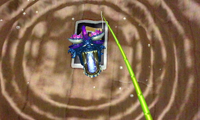 「つり」でもドラゴンが登場し、釣り上げるとバトルが発生する