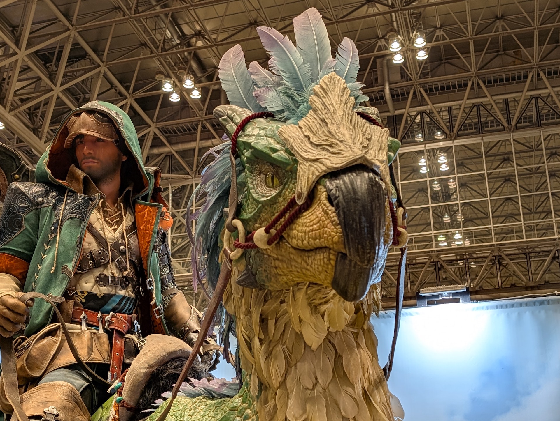 セクレトもまるで剥製のようなリアルさだ