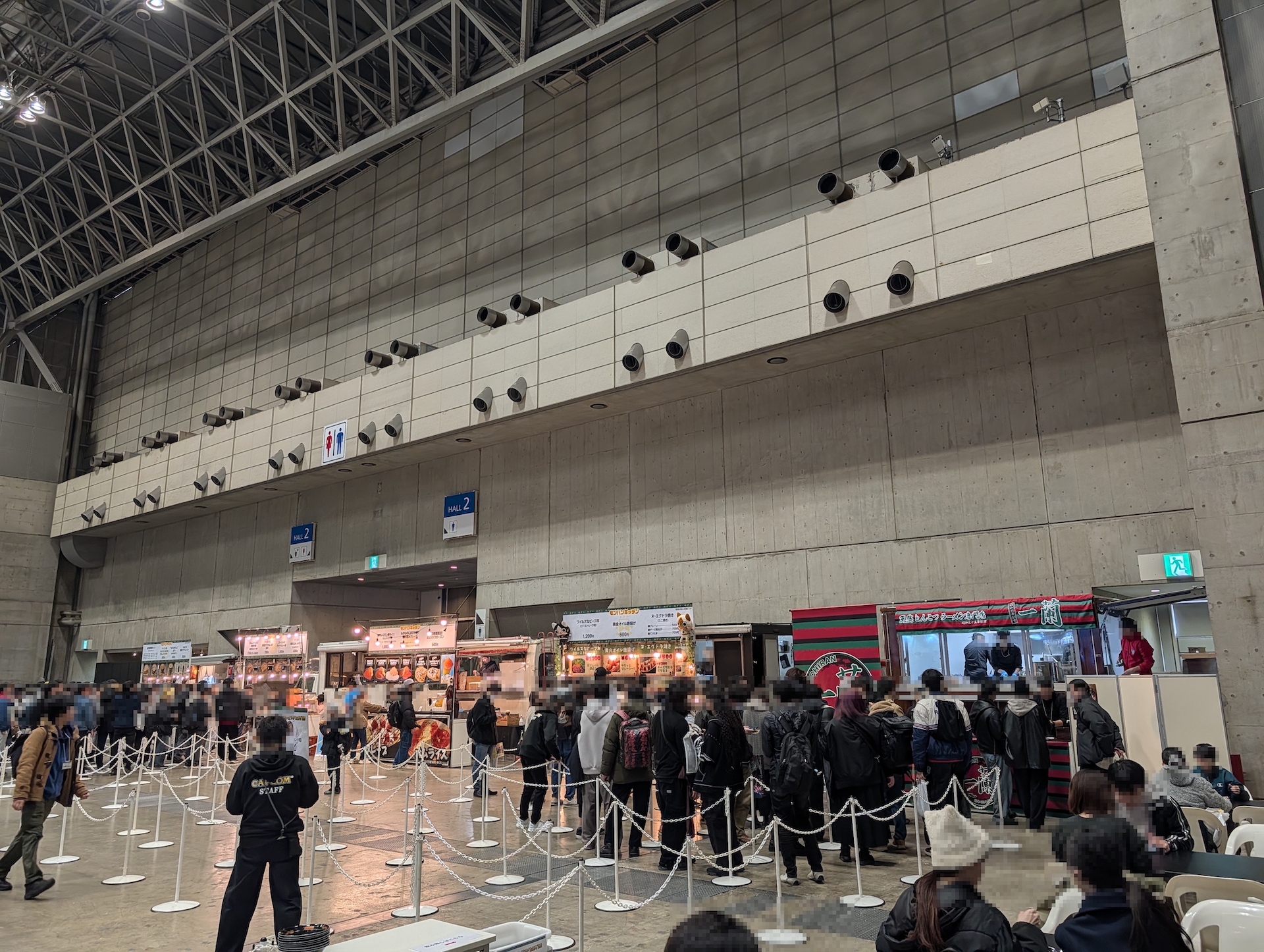 フードエリアも大盛況。特にコラボ商品のあるお店が盛り上がりを見せていた印象だ