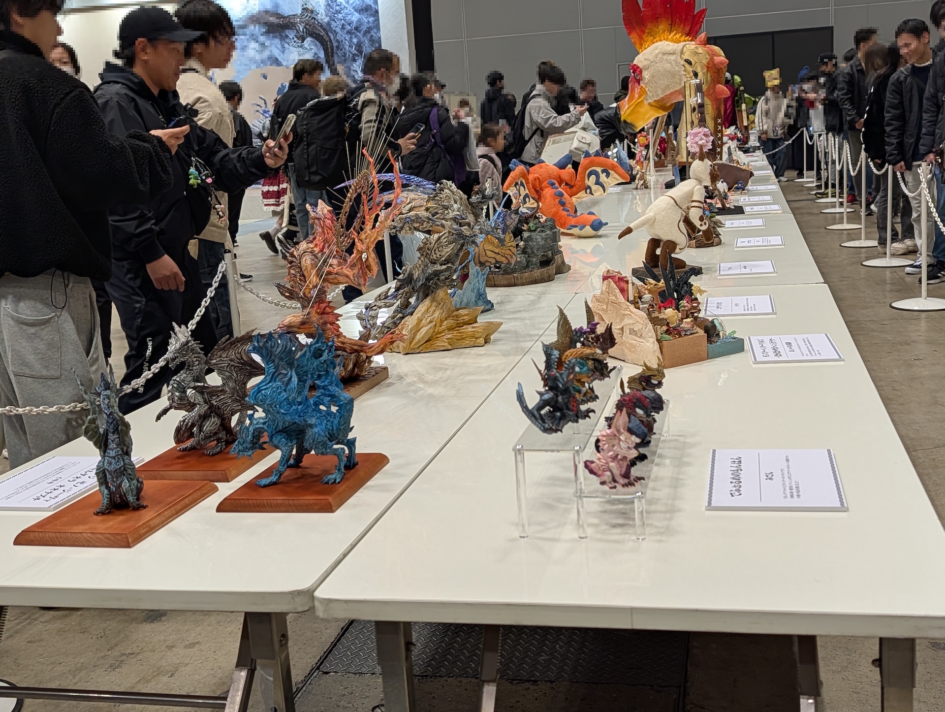 来場者たちが自作の作品を展示する「匠の工房」。力作ぞろいのユニークなブースとなっていた