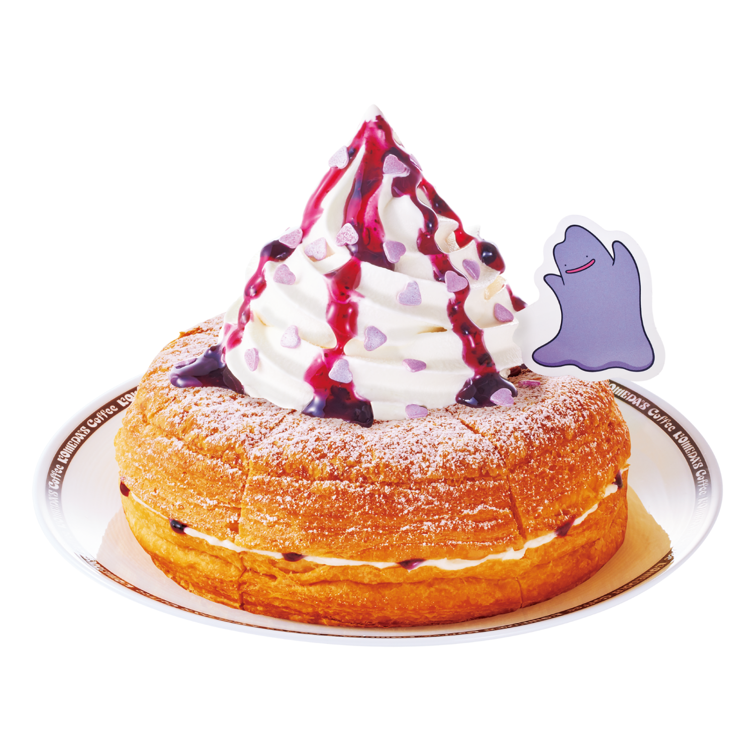 メタモンのシロノワール ブルーベリーフロマージュ（価格：1,280円〜1,340円、ミニサイズは1,080円〜1,140円）