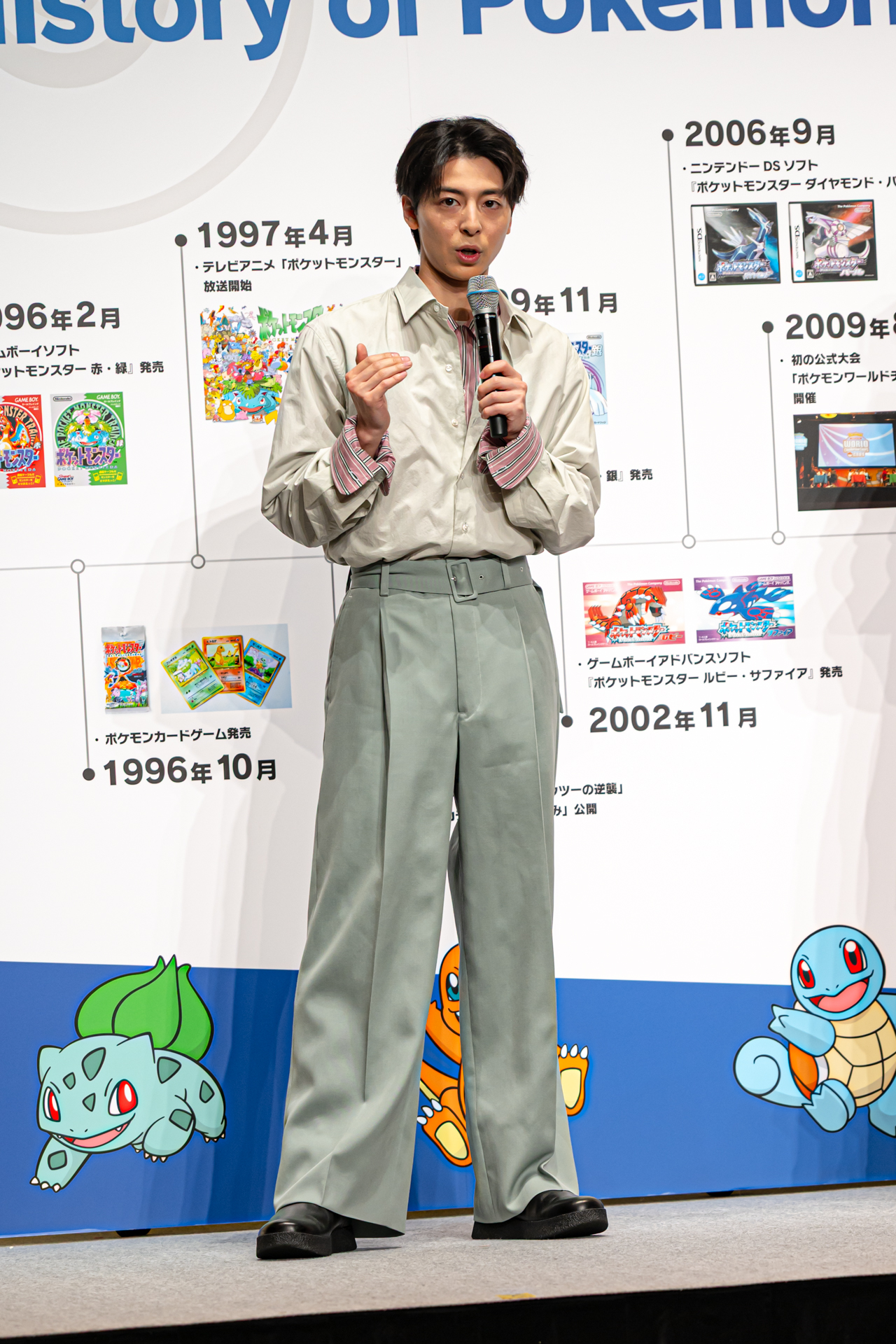 直前の発表を受け「野球部だったので、12球団とのコラボが！幕張出身ですし、ロッテのピカチュウと写真を撮りたい」と興奮気味のジャンボさん。楽屋では高杉さんとの推し球団トークで盛り上がったんだとか。池田さんは「アニメにコガネエレブーズっていう、阪神タイガースをモチーフにした球団が出てきたことがあって。球団とのコラボがついに実現したことが嬉しい」と筋金入りのファン目線からコメントした