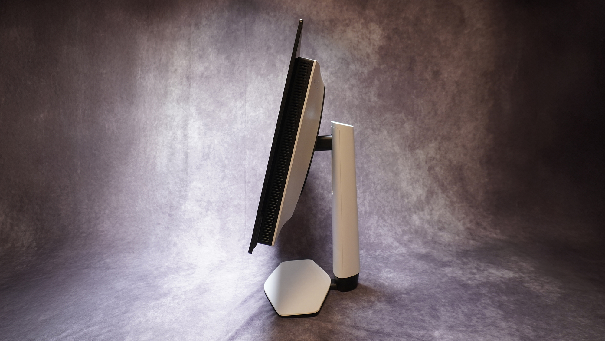 上を向けたところ