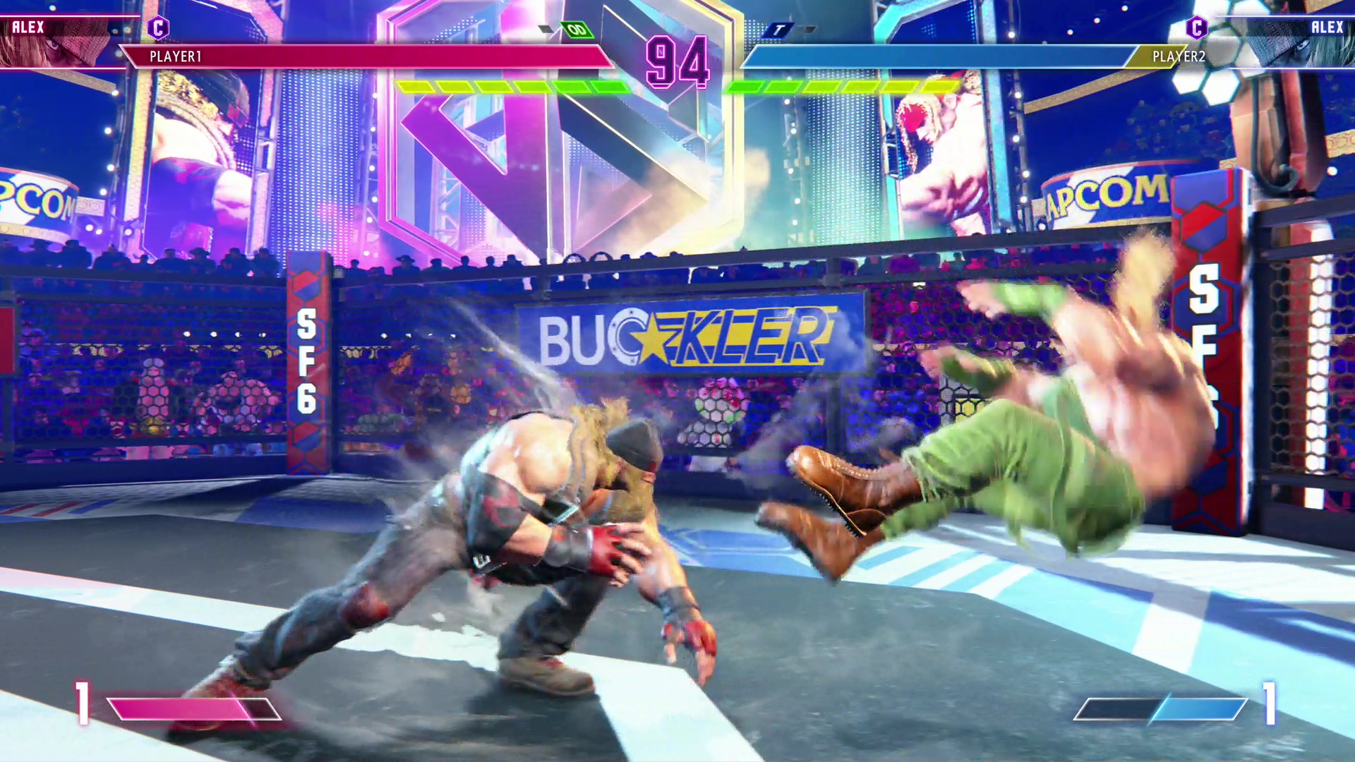 中版はヒットから構えの体勢にすぐさま移行できるので、展開の早さで相手を追い詰められそうだ