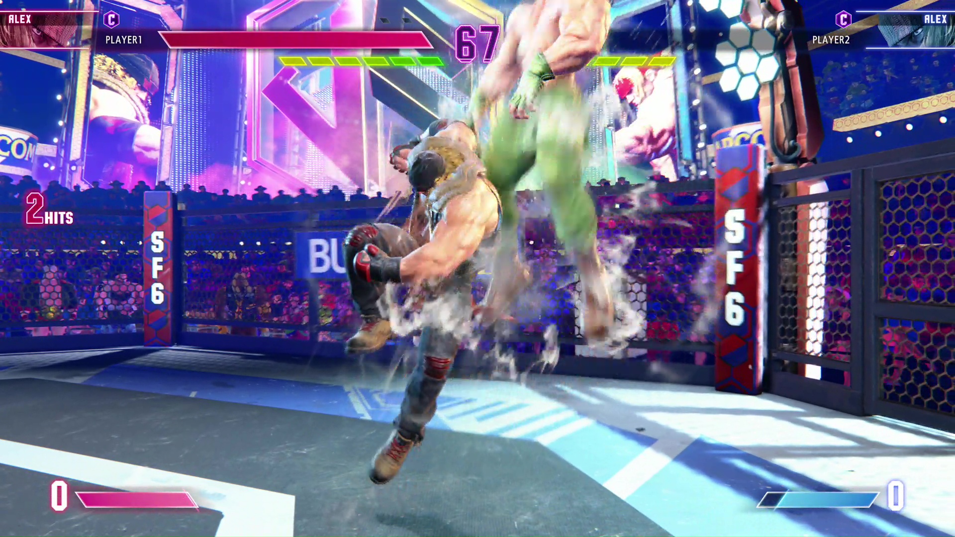 構え状態のときに相手に飛ばれたら、この技で落としていきたい