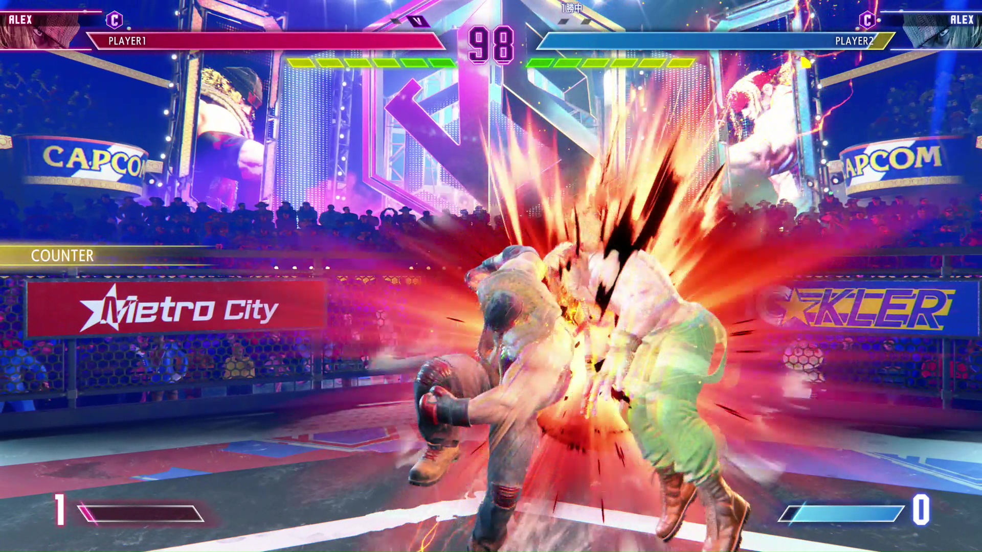 カウンターヒットすると、特殊な演出とともにムーンフォールが発動