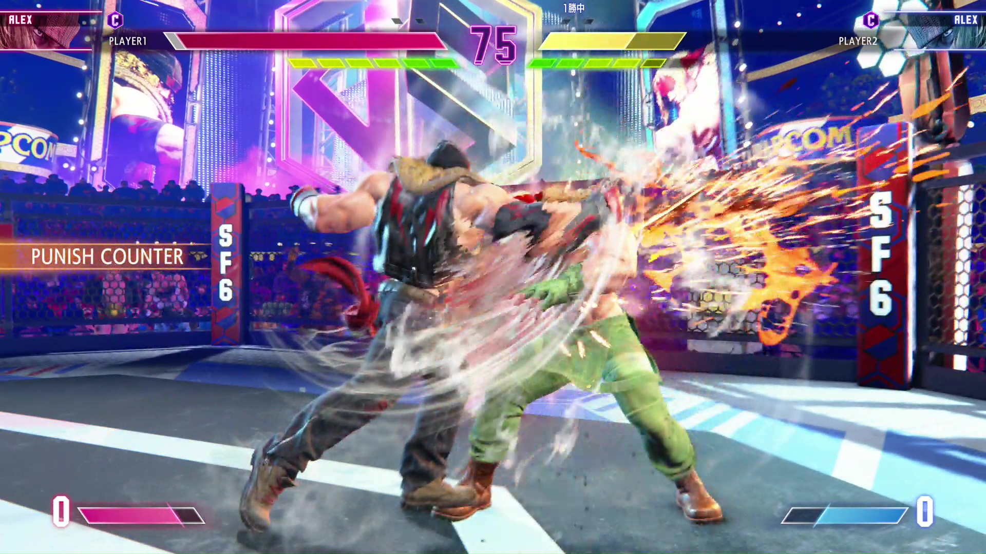 ブレイカー・スタンス時に攻めてくる相手にはアーマーで反撃が有効