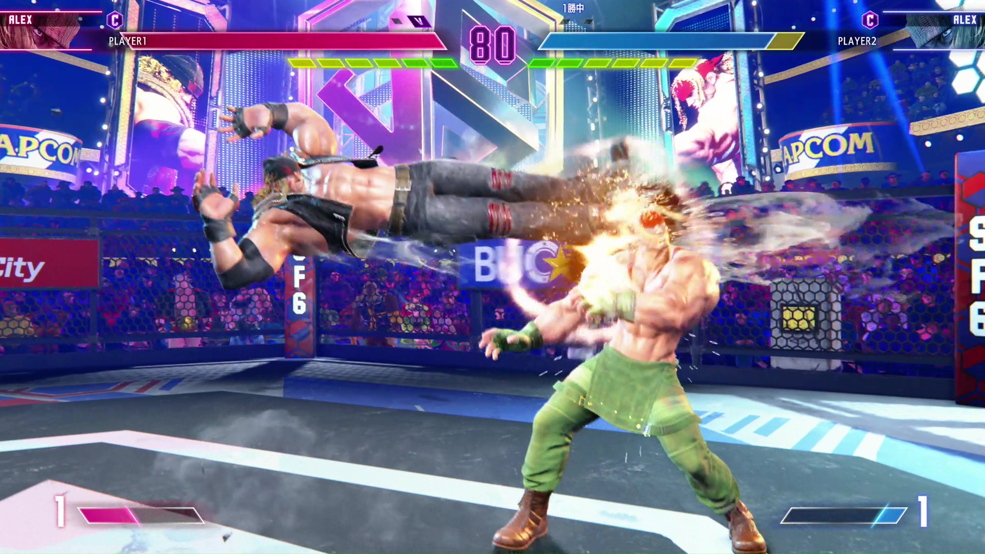 対空技を釣る行動などを見せれば、相手はこの飛びに対して対応するのが難しくなるはずだ