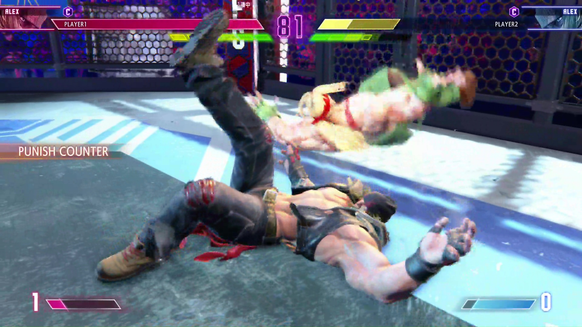 パニッシュカウンター投げだけあり、威力の高いスパイラルDDT