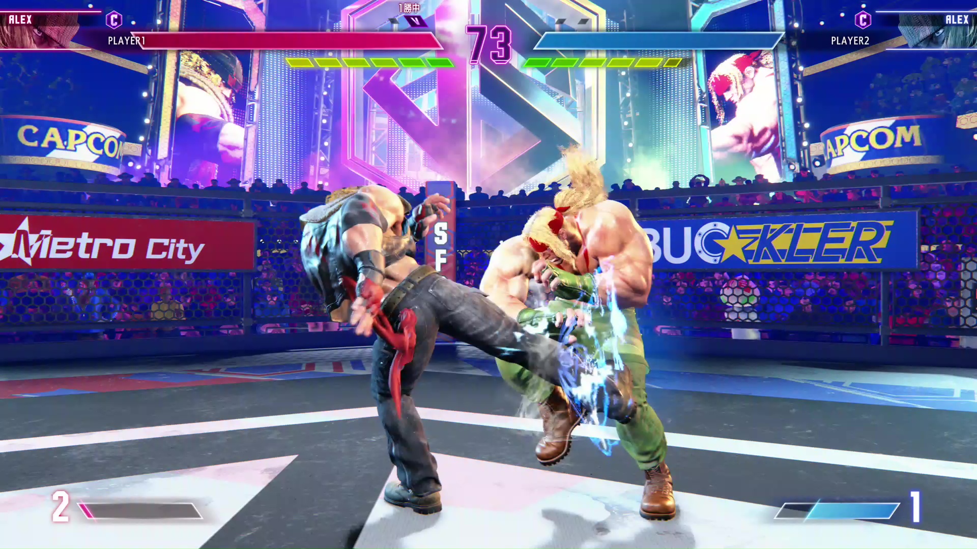 ガードさせてこちらが有利なので、攻めの継続や相手の無敵技警戒など、自分が有利な読み合いを仕掛けることができる