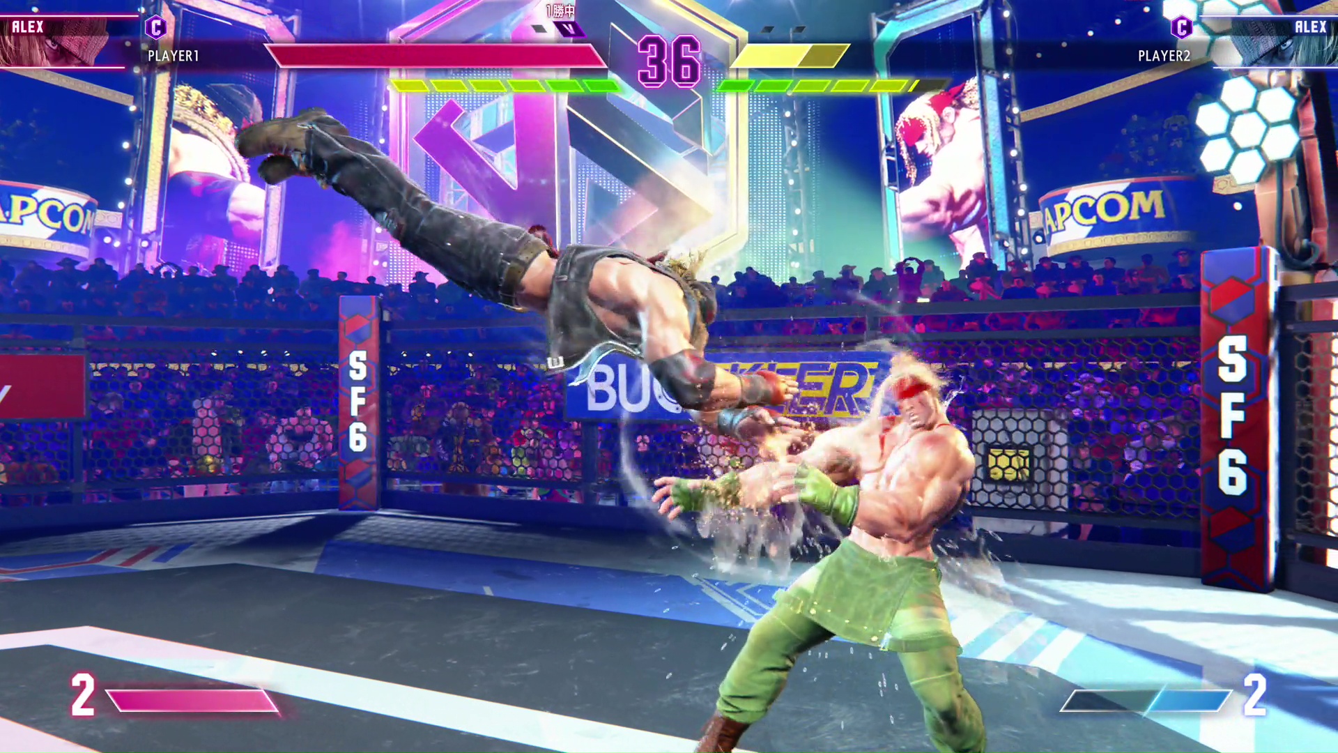 ガードされると確定反撃を受けてしまうので使いどころが難しい技だ