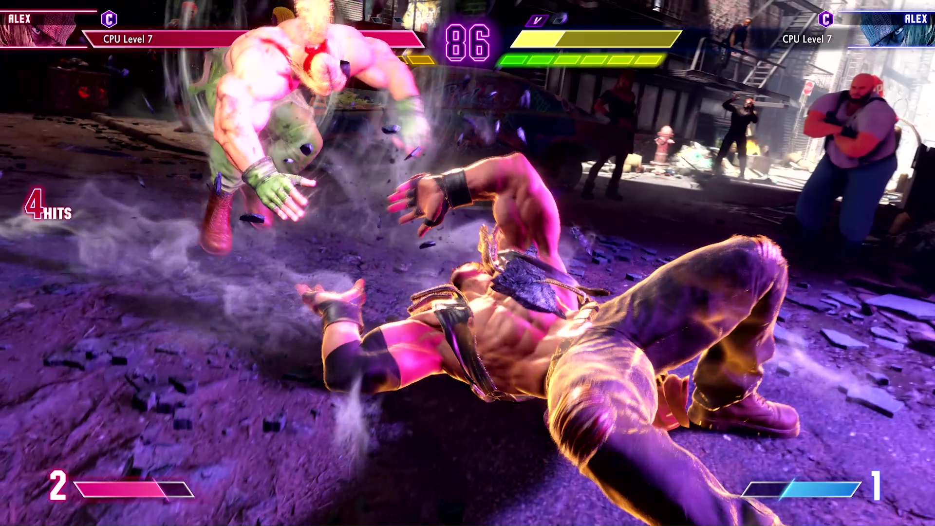 まずは背面の相手にODパワードロップを決め、そこから発動することができる