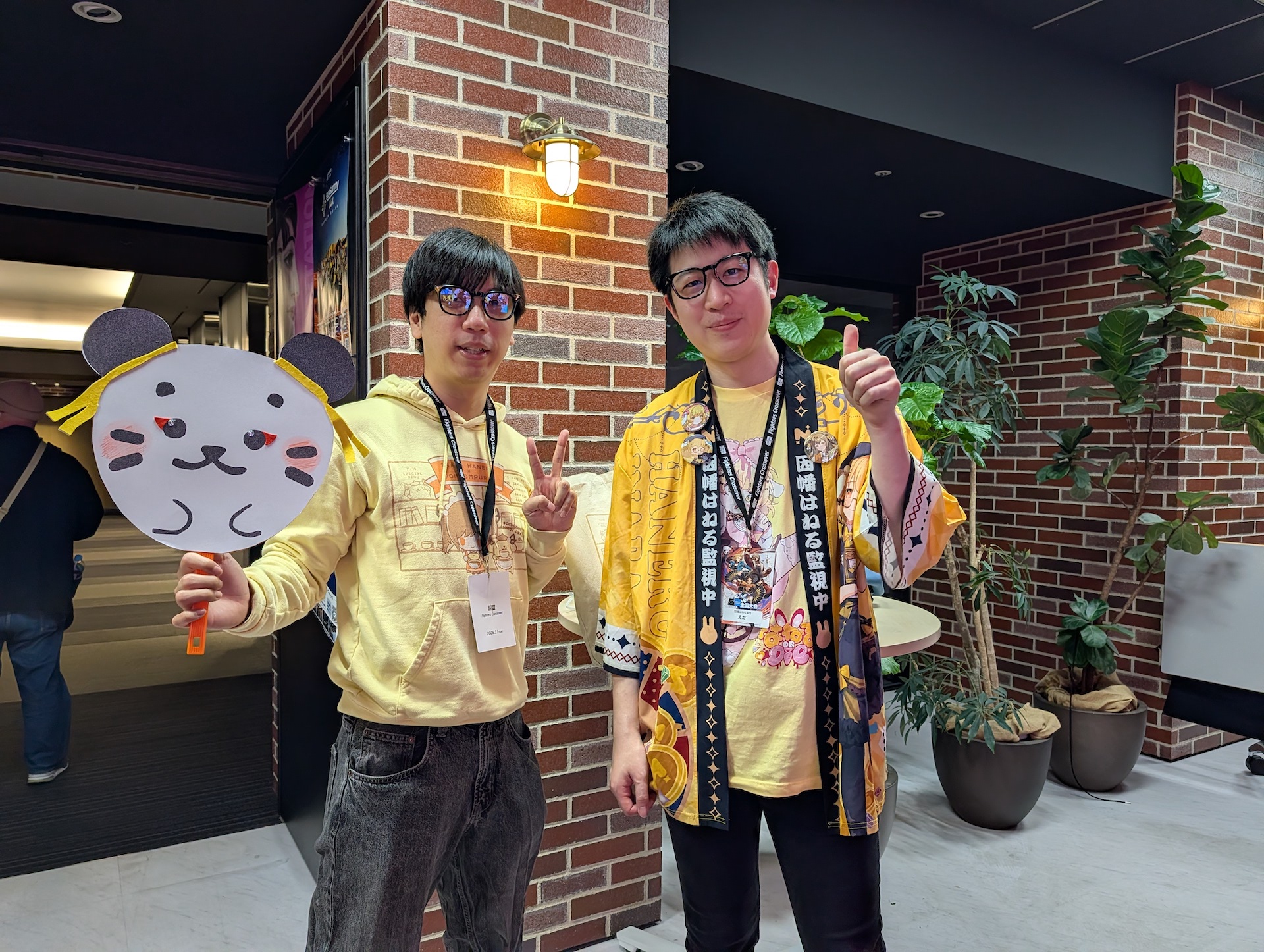 えだときんぐすベガの2人にはパンフレットについての感想などを教えてもらった