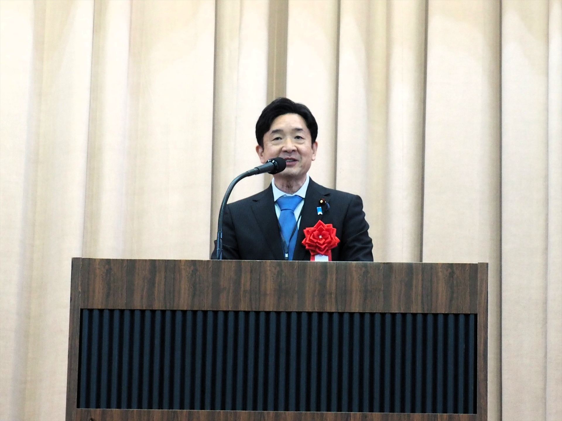 衆議院議員復興副大臣兼内閣府副大臣の瀬戸隆一氏