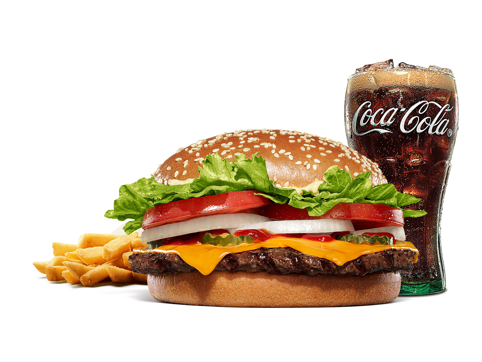 「ワッパー チーズ セット」価格：1,040円→740円