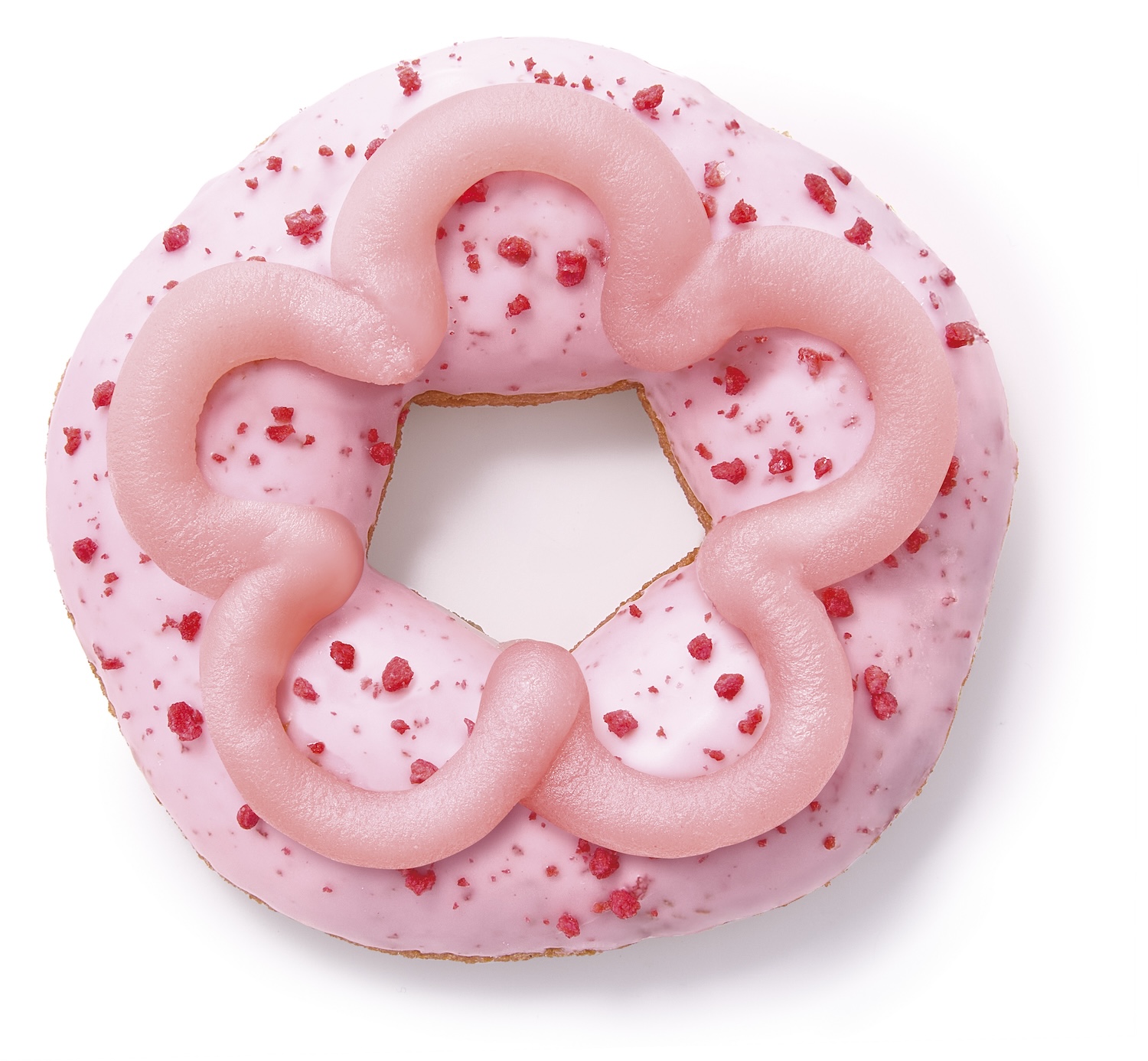 咲くいちごみるく（価格：テイクアウト216円、イートイン220円）