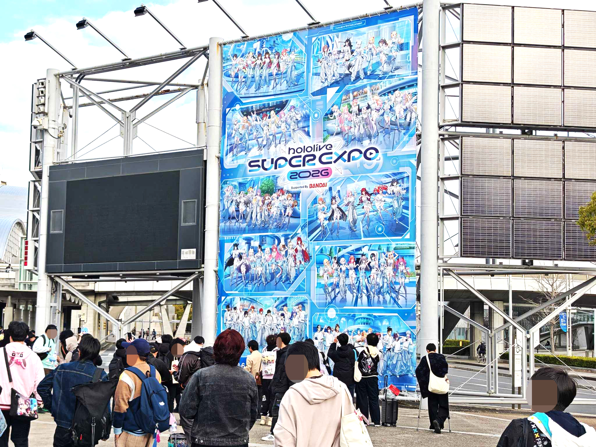 ビッグサイトのエントランス