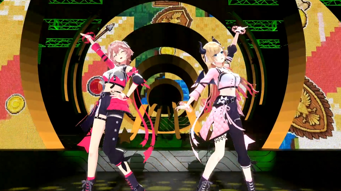 癒月ちょこ、鷹嶺ルイメドレー「ホロホーク」→「NoDistance」（癒月ちょこ、鷹嶺ルイ）」