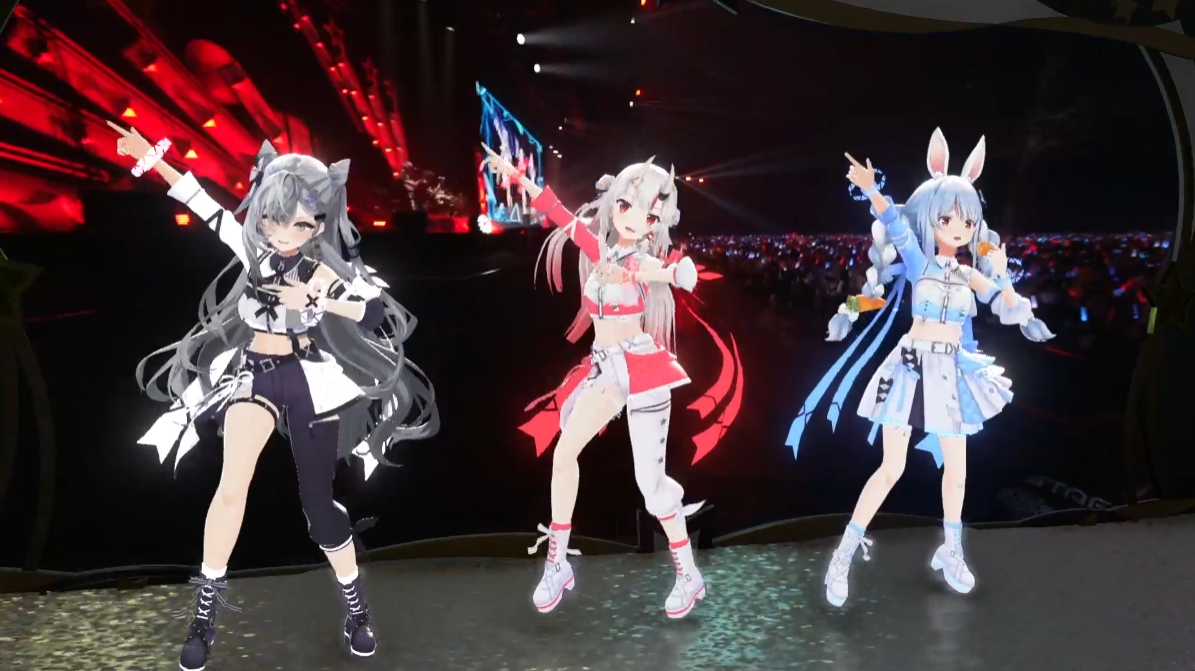 「輝夜の城で踊りたい（百鬼あやめ、兎田ぺこら、ベスティア・ゼータ） 」