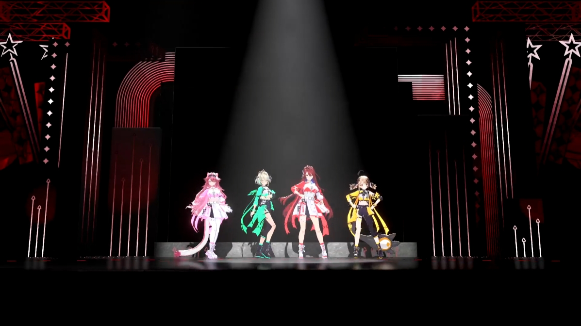 「ABOVE BELOW（エリザベス・ローズ・ブラッドフレイム、ジジ・ムリン、セシリア・イマーグリーン、ラオーラ・パンテーラ）」