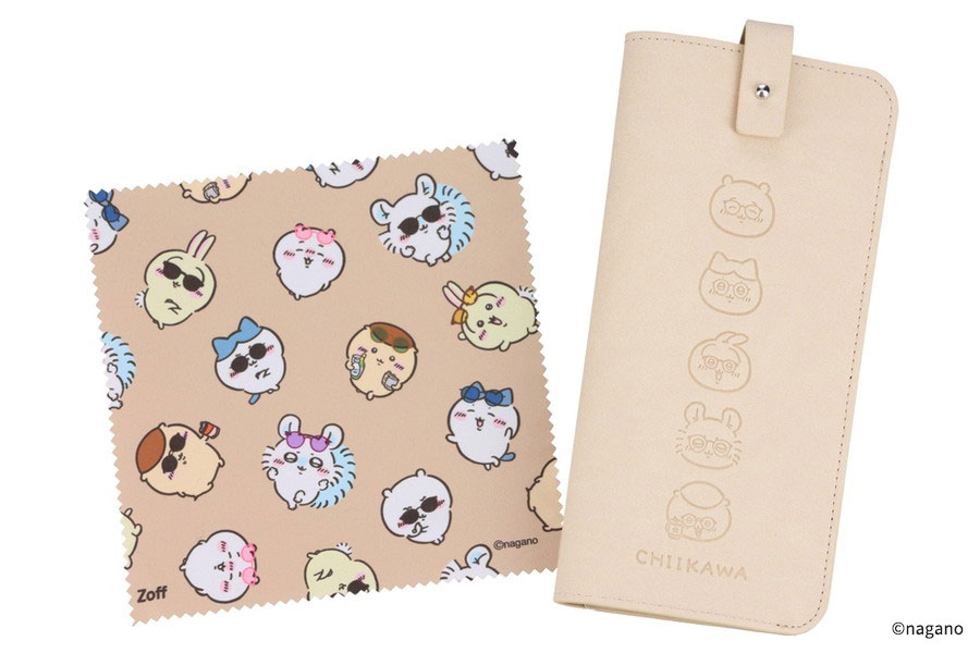 付属品（オリジナルケース・メガネ拭き）