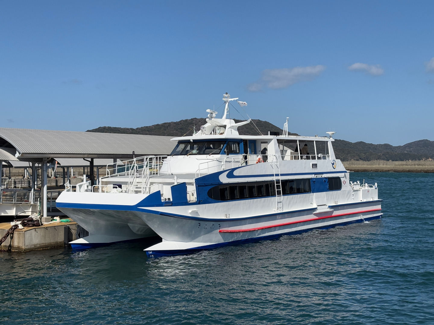 実際のフェリー乗り場になっている