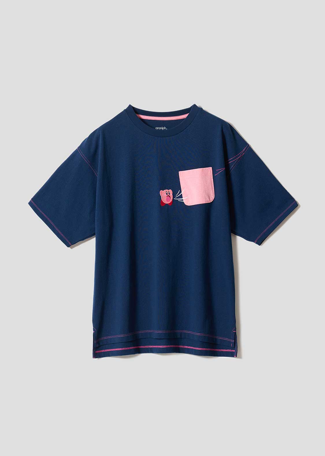 「ポケットをすいこみ！？｜ビッグシルエットTシャツ」4,500円