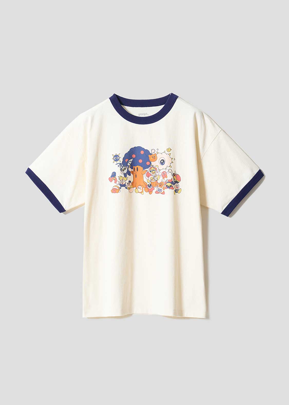 「てごわいぞ！｜ビッグシルエットトリムTシャツ」4,500円