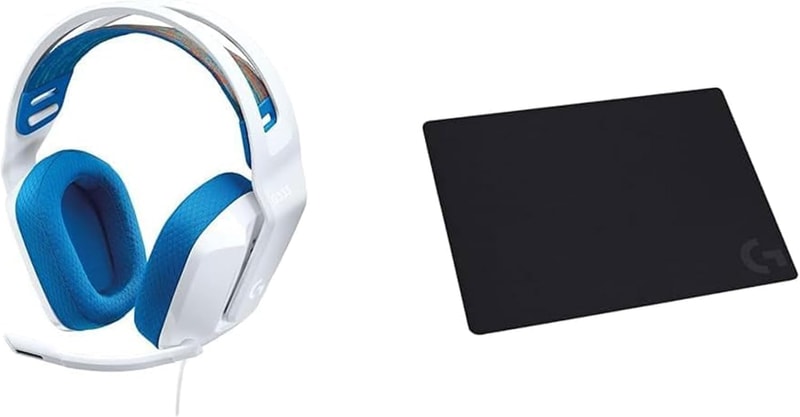 Logicool Gゲーミングヘッドセット「G335」+マウスパッド「G240」