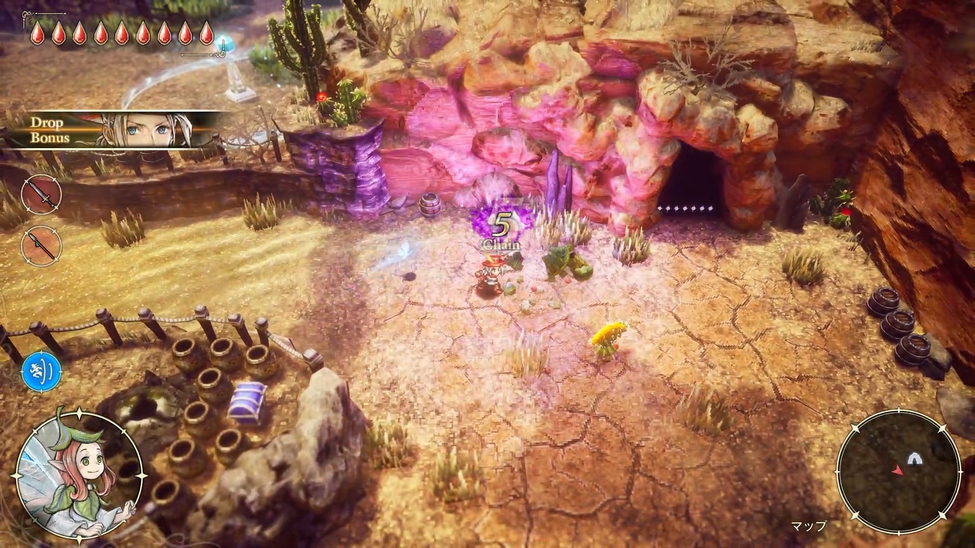 ボーナスタイムが発生したら一攫千金のチャンス！ たくさん敵を倒して冒険の糧にしよう