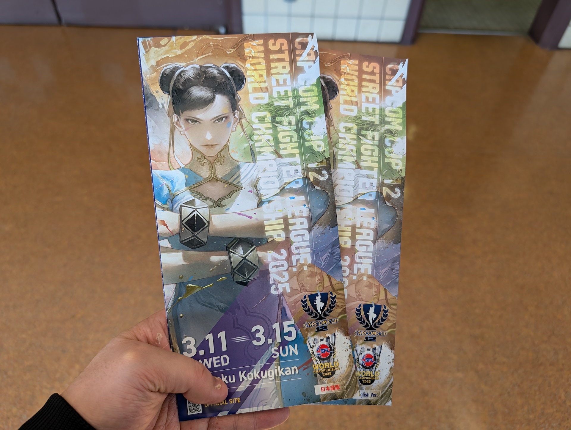 配布されるパンフレットは日本語版のほか、英語バージョンも用意されている