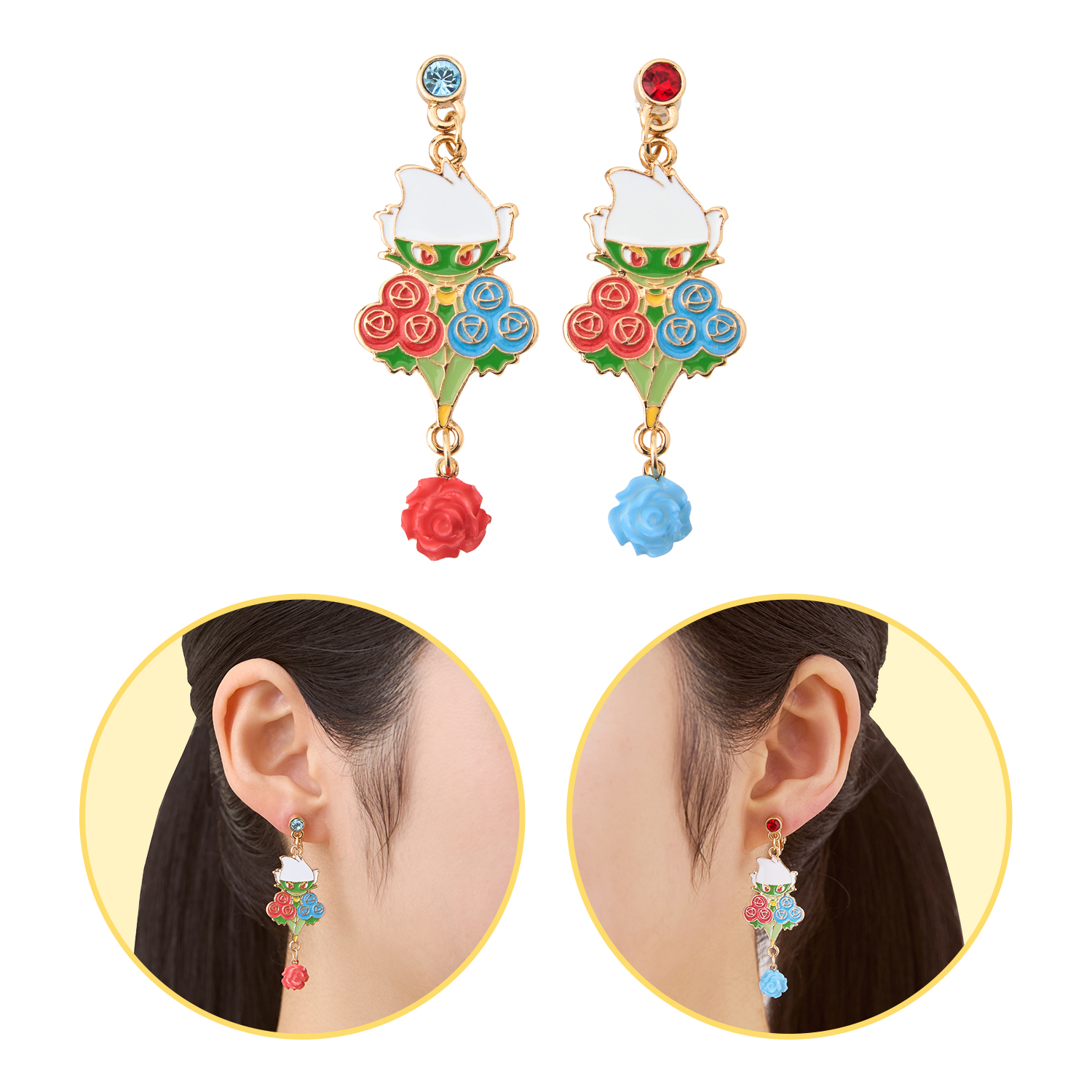 ピアス みだれざき ロズレイド、イヤリング みだれざき ロズレイド 価格：1,540円