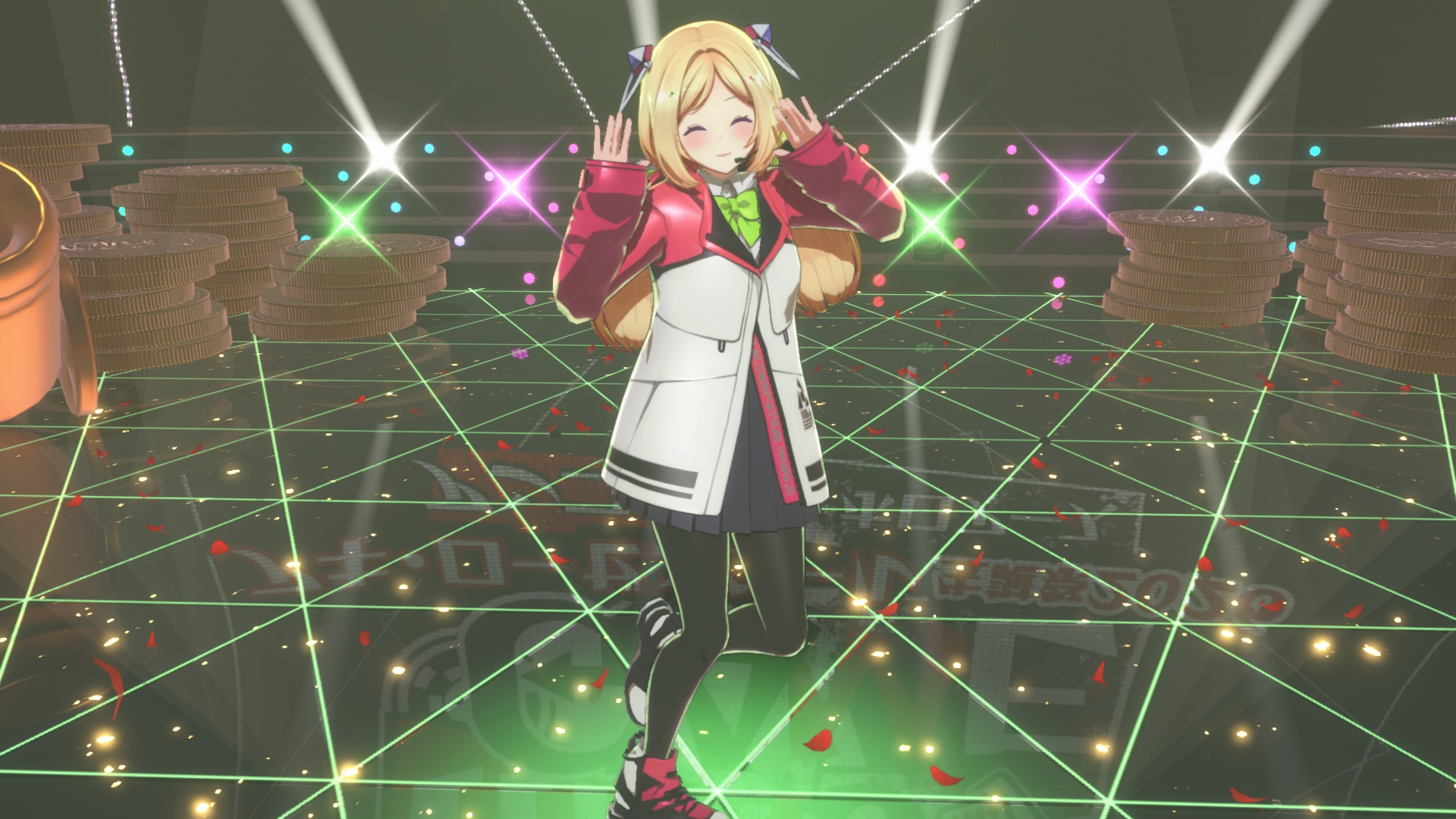 パスファインダー衣装でファンサをばらまくアキロゼさん