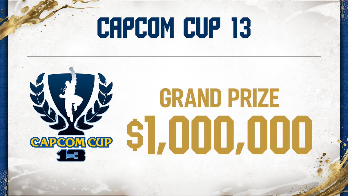 「CAPCOM CUP 13」優勝賞金
