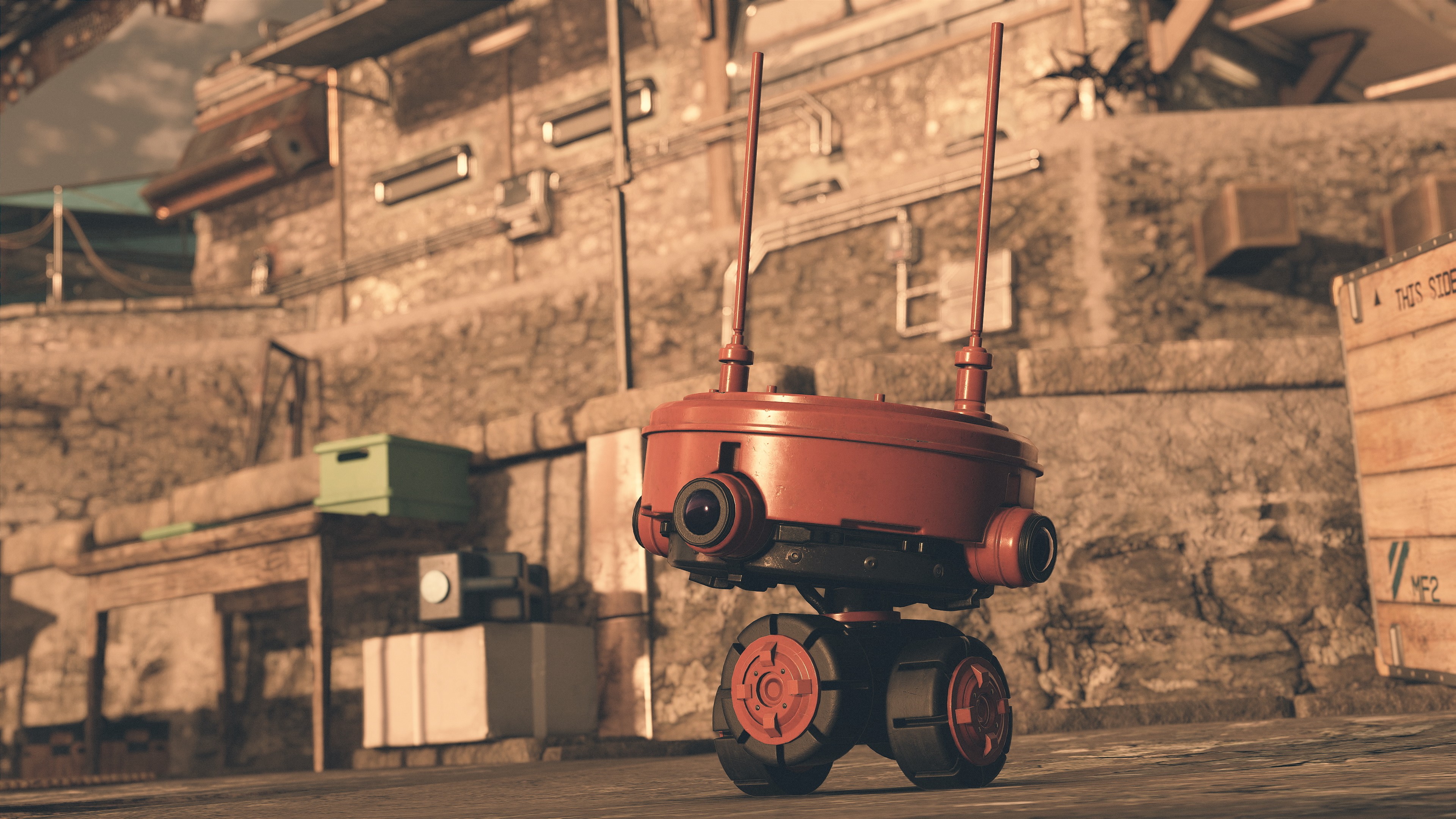 愛らしい「ミニロボット」