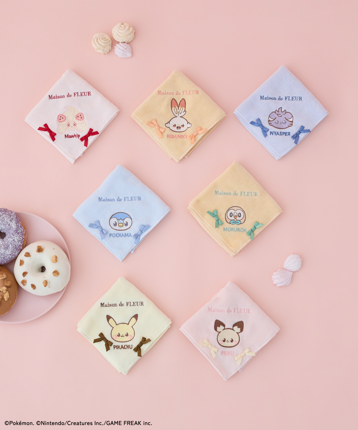 刺繍タオルハンカチ（1,980円）