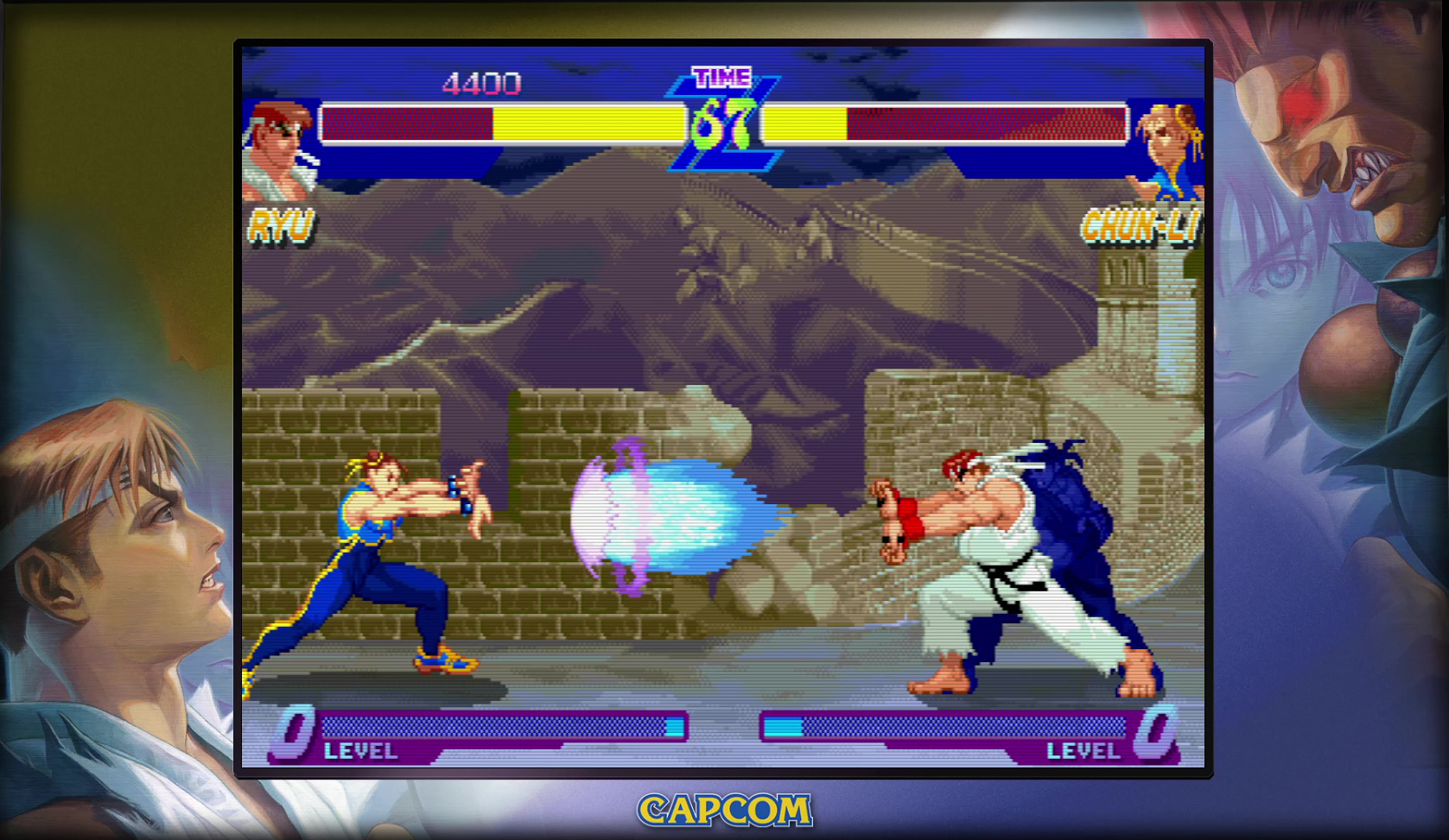 「ストリートファイターII」シリーズから「ストリートファイターZERO」シリーズに移り、世の中の格ゲー熱が最高潮に高まっている時代だった。画面はストリートファイター 30th アニバーサリーコレクション インターナショナル収録「ストリートファイターZERO」