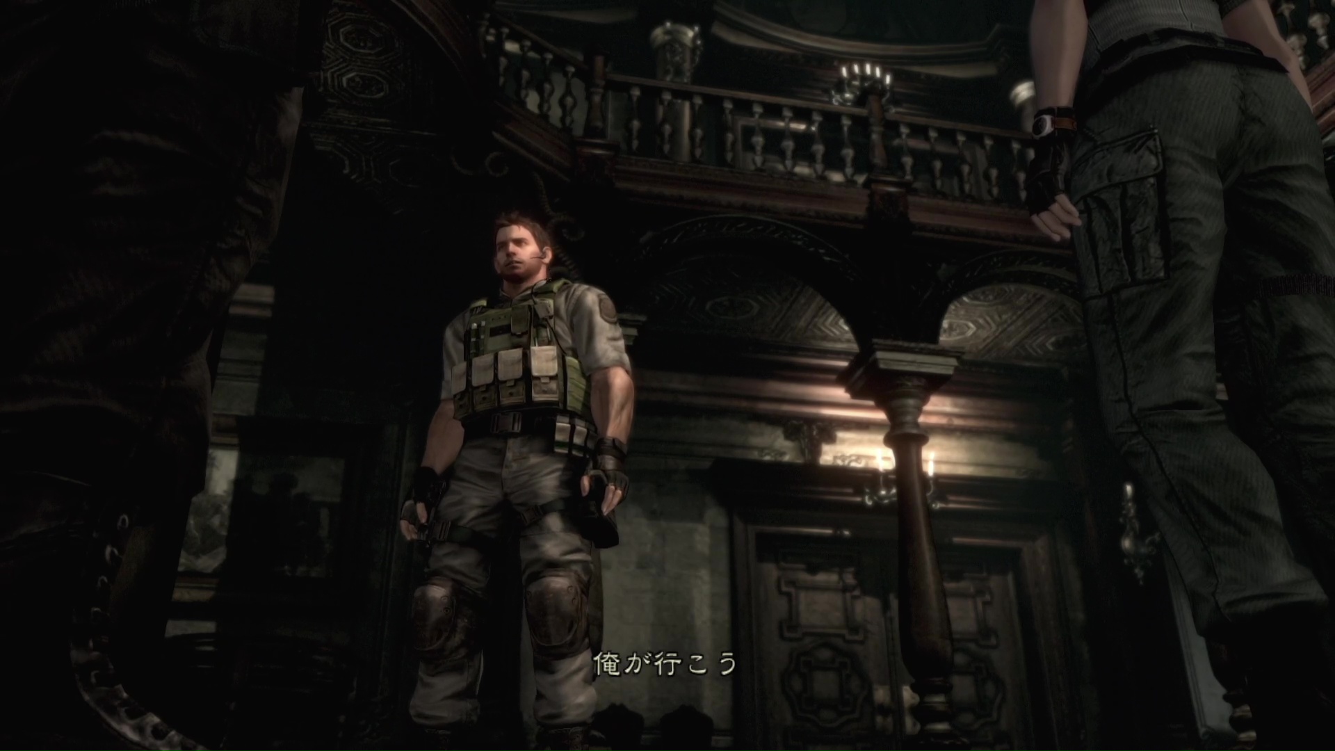 映像力だけでなく、難易度も圧倒的に上がったリメイク版。HDリマスターでは「バイオハザード5」のビジュアルでゲームをプレイすることもできた。画面はPS4版「バイオハザード HDリマスター」