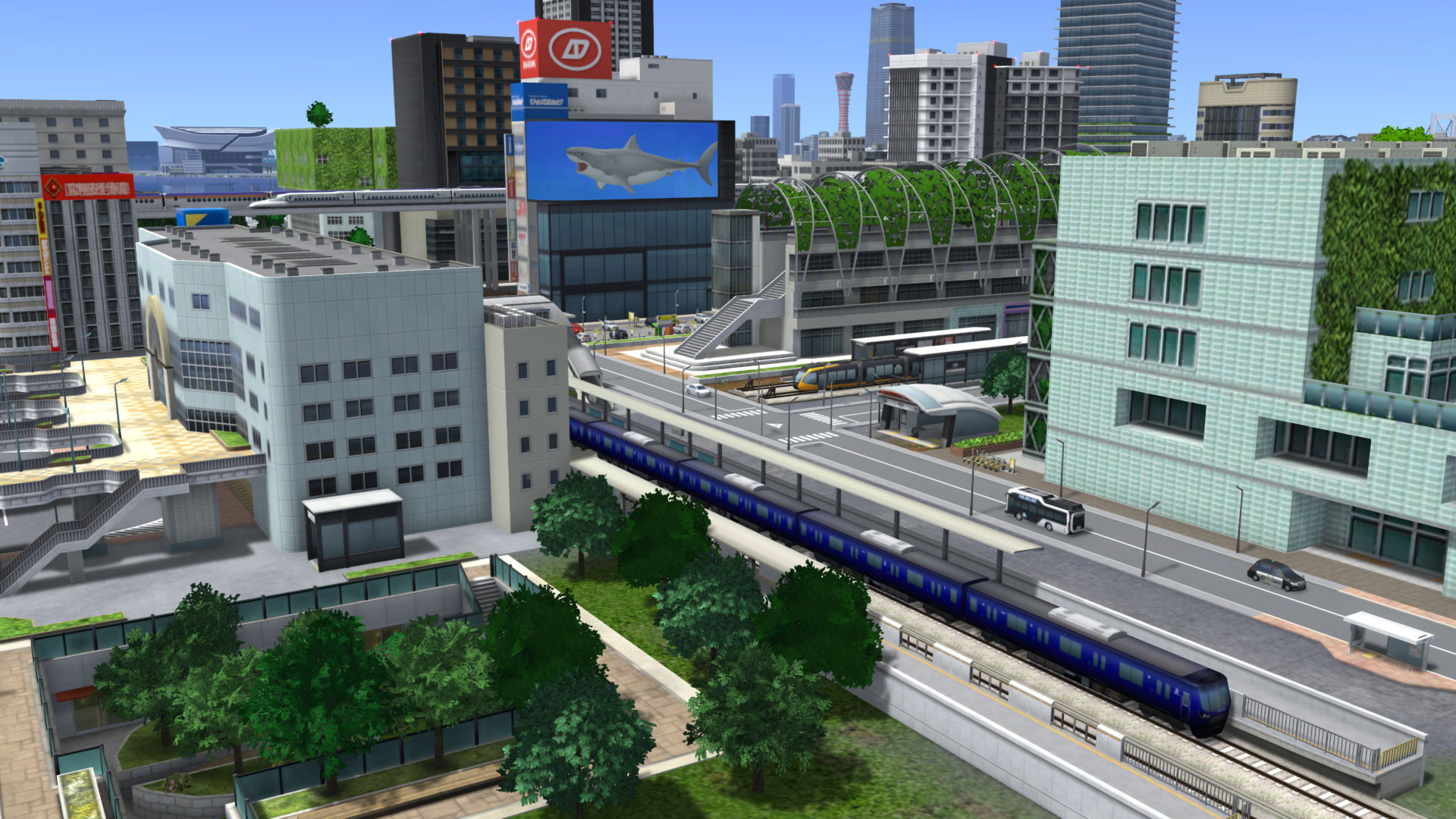 追加建物を設置した状態