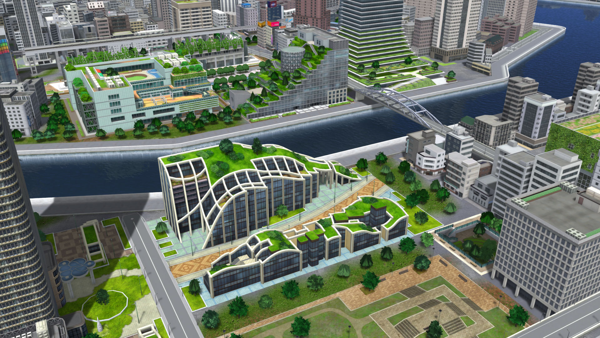 追加建物を設置した状態