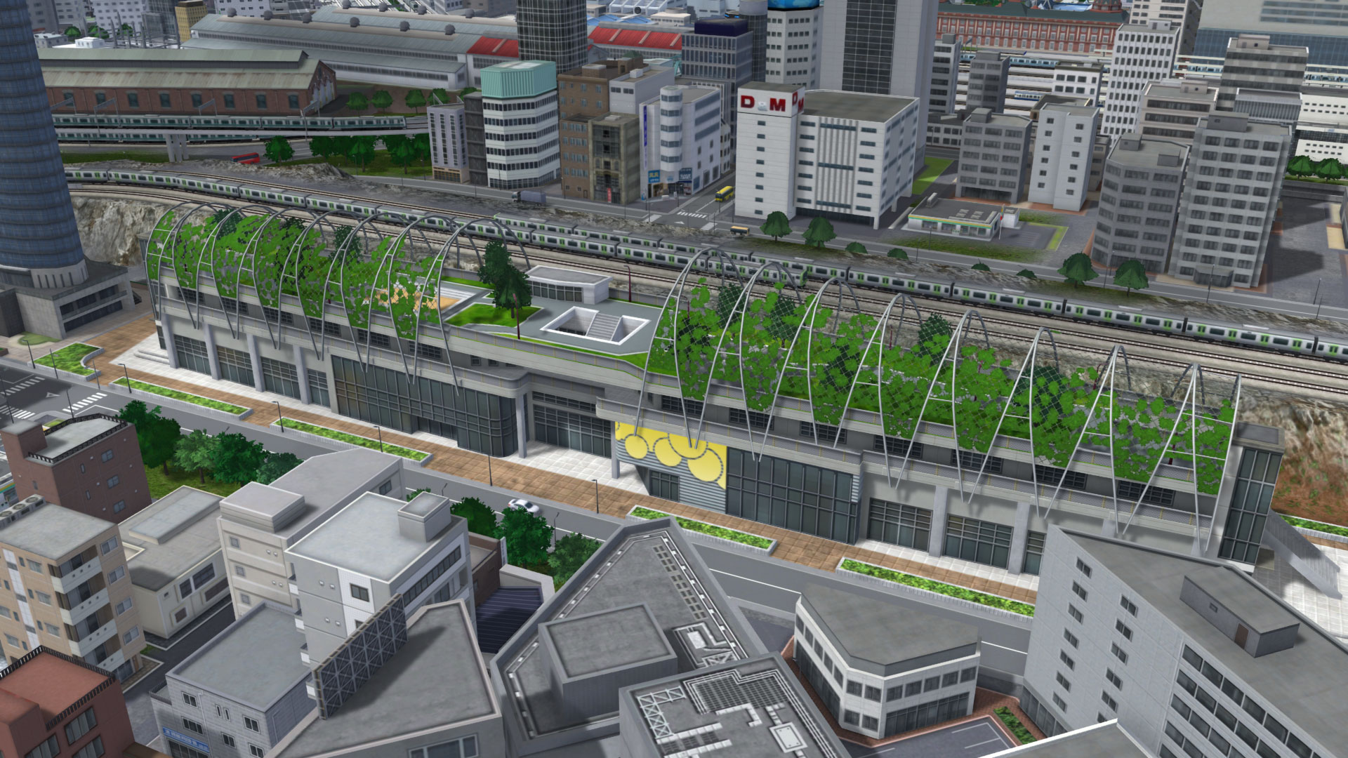 立体公園型ショッピングモール