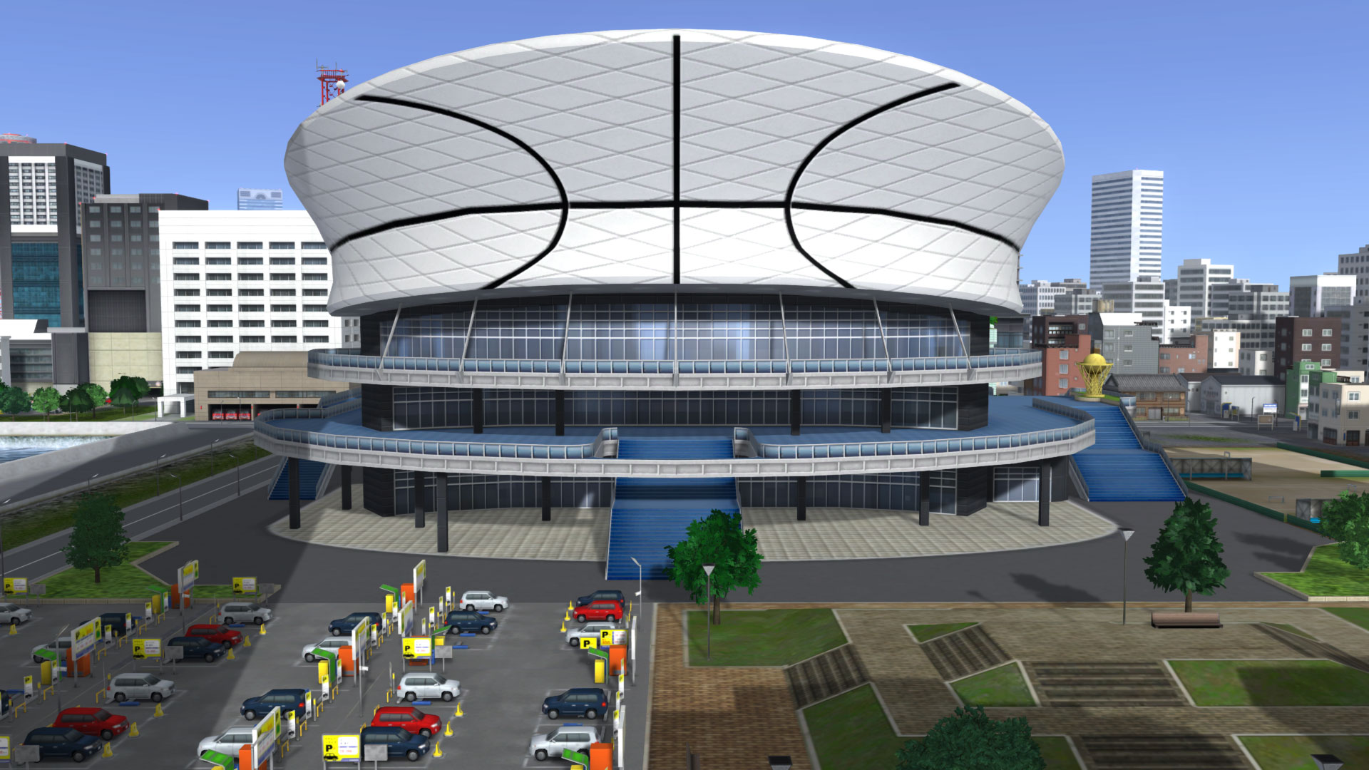 バスケットボールアリーナ