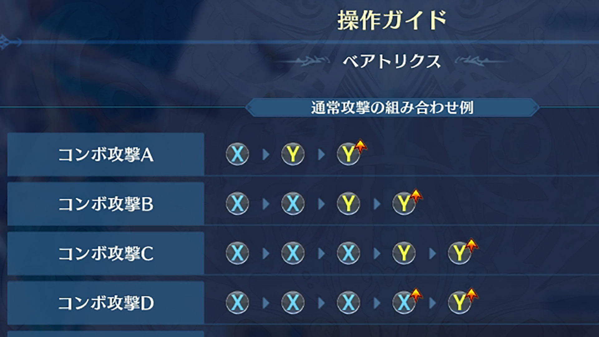 赤い矢印のときに攻撃を当ててエムブラスクゲージを上げていこう