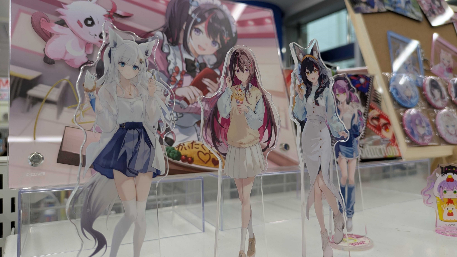 展示にも気合が入っており、愛情を感じる