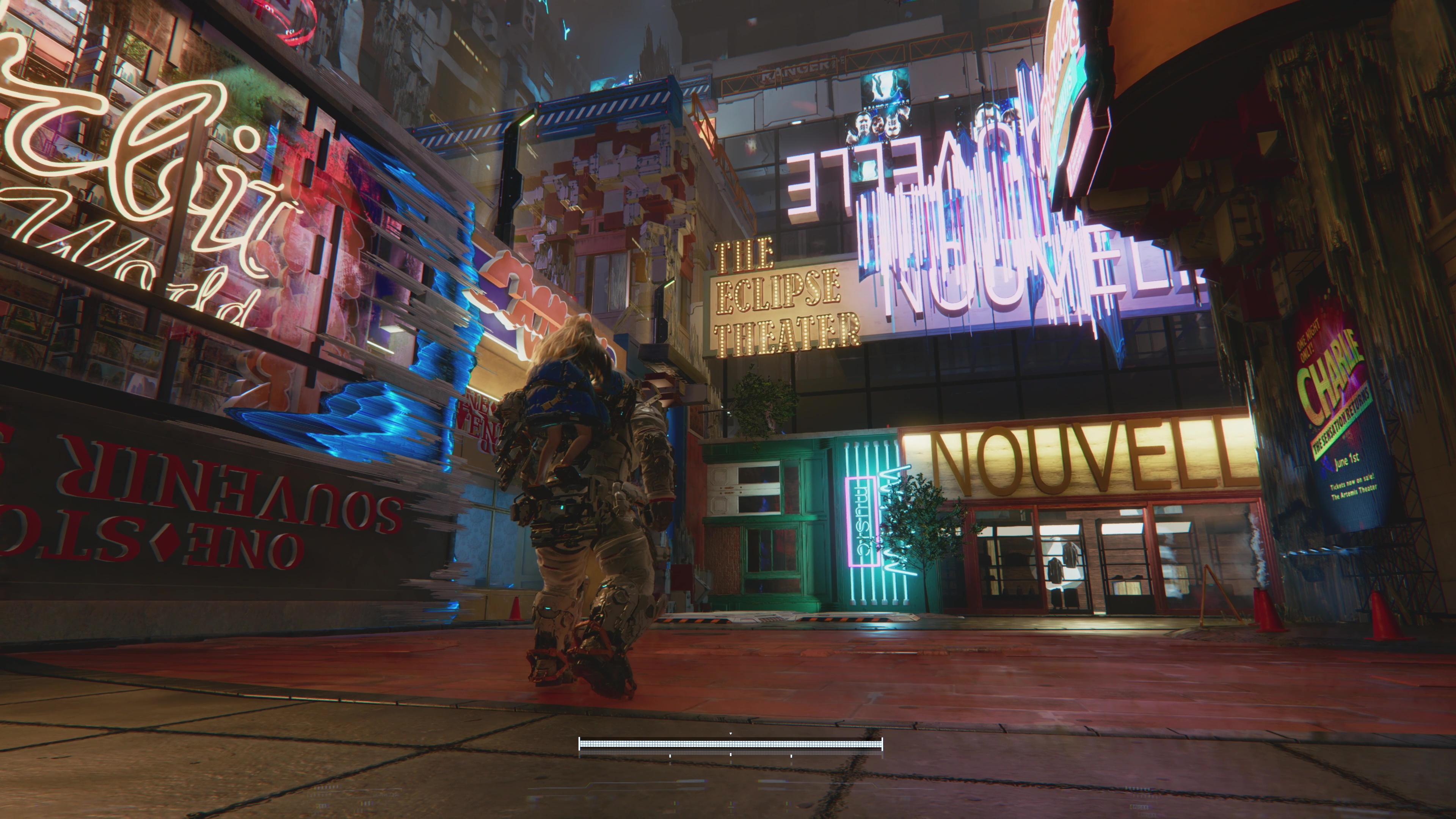 月面都市にまさかのニューヨークの街