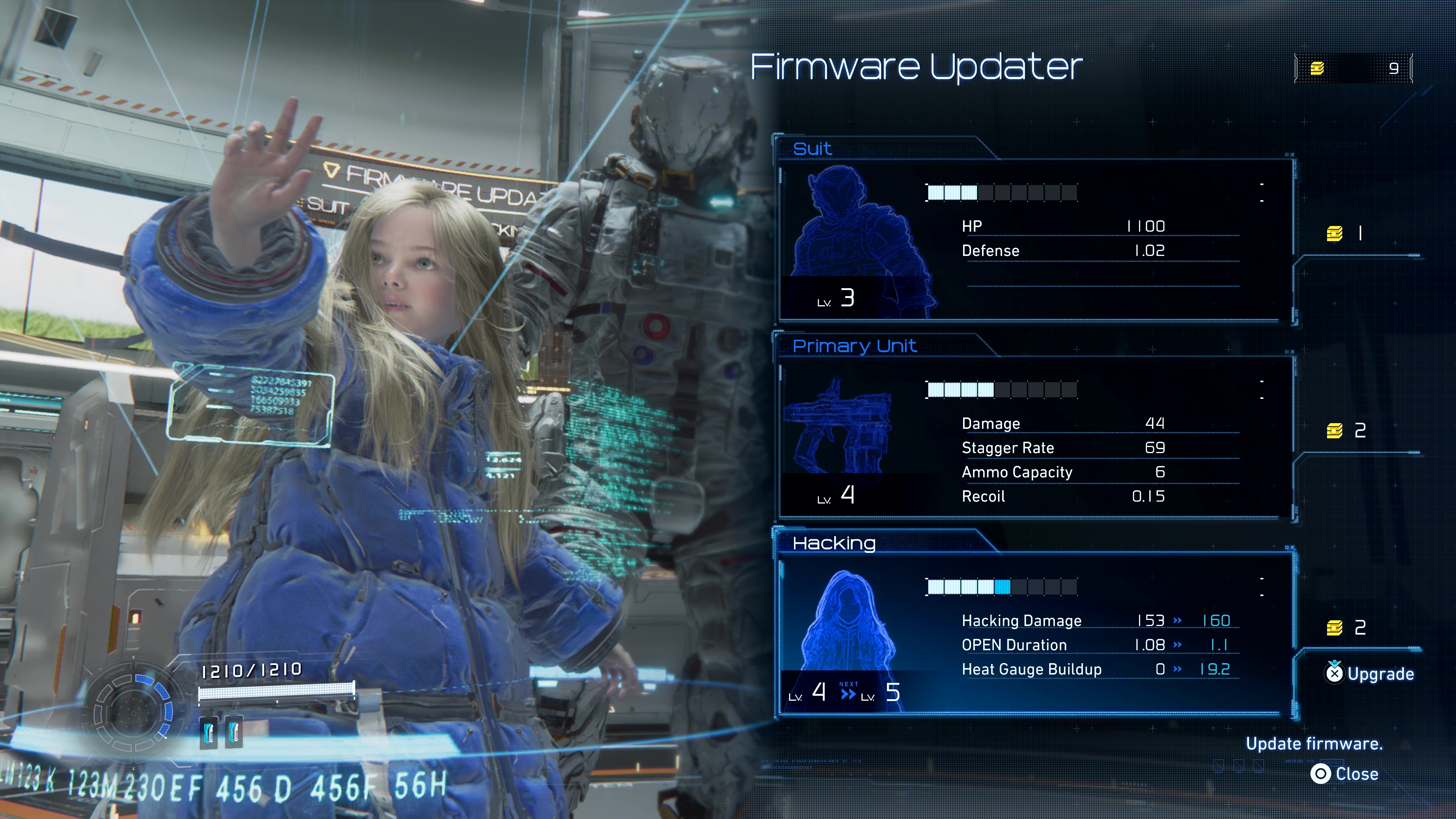 ディアナとヒューの能力を強化