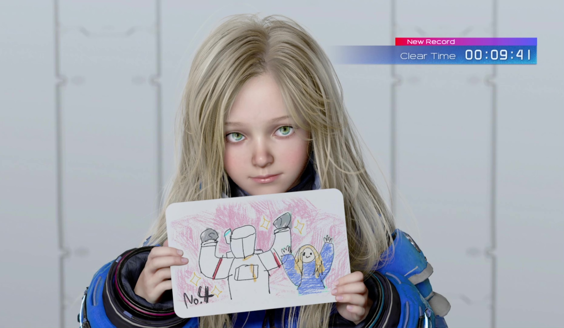 クリアタイムによってディアナの描いたイラストが変化するという、リプレイ性の高い内容になっている